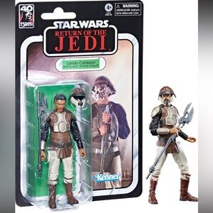Star Wars Return of the Jedi Lando Calrissian Skiff Guard 40th anniversary 6inch